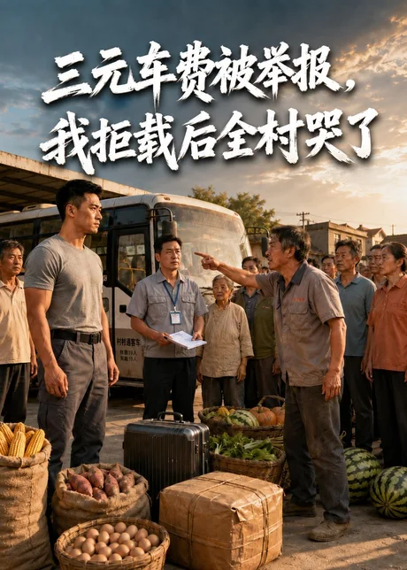 三元车费被举报，我拒载后全村哭了（48集）Ai短剧