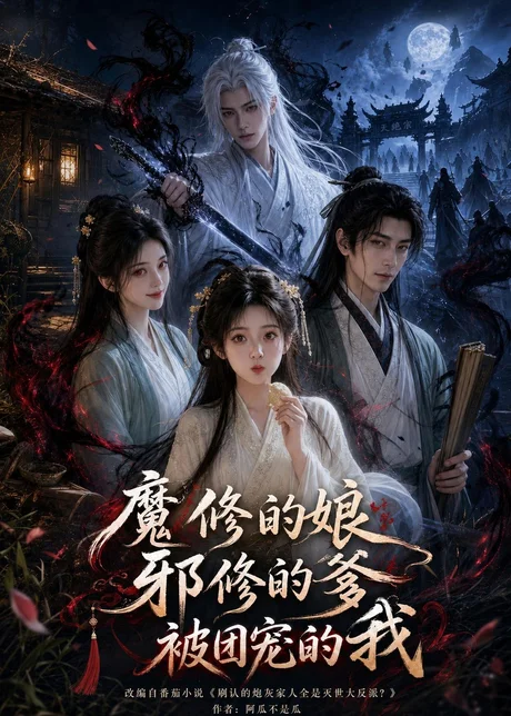 魔修的娘，邪修的爹，被团宠的我（70集）AI短剧 (2026)