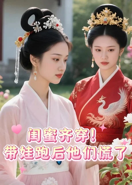 闺蜜齐穿！带娃跑后他们慌了（28集）Ai短剧
