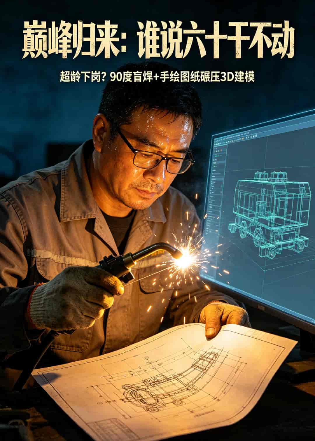 巅峰归来：谁说六十干不动（37集）Ai短剧下载