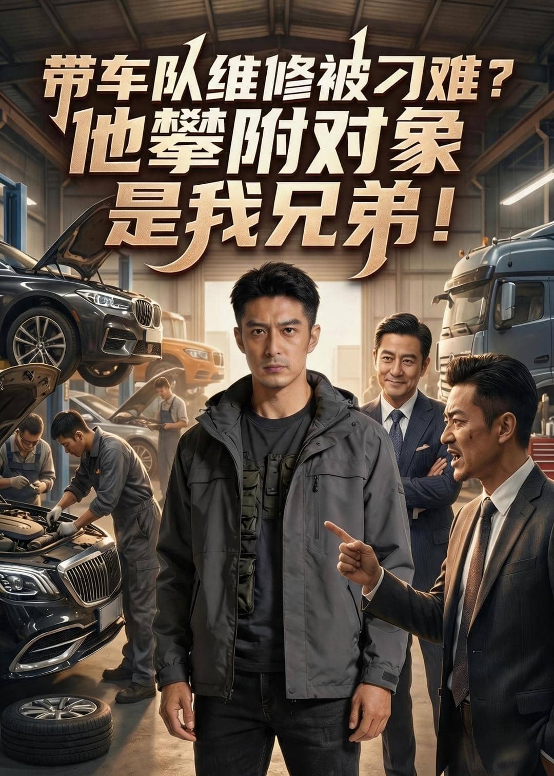 带车队维修被刁难？他攀附对象是我兄弟！（35集）Ai短剧下载