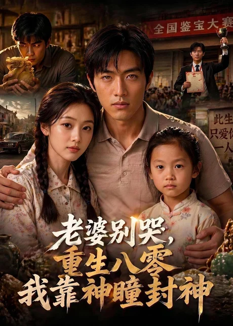 老婆别哭，重生八零我靠神瞳封神（50集）Ai短剧