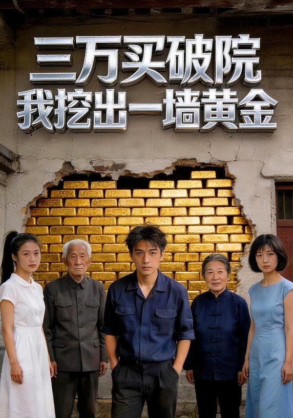 三万买破院，我挖出一墙黄金（76集）Ai短剧下载