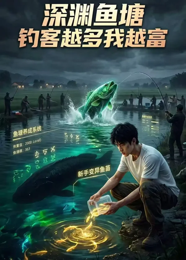 深渊鱼塘:钓客越多我越富(63集)Ai短剧
