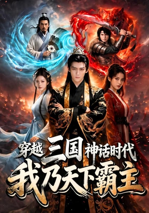 穿越三国神话时代，我乃天下霸主（40集）Ai短剧下载