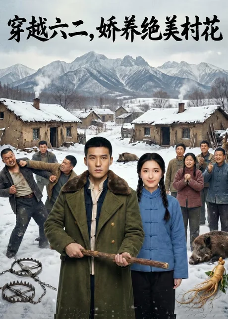 穿越六二，娇养绝美村花（43集）Ai短剧
