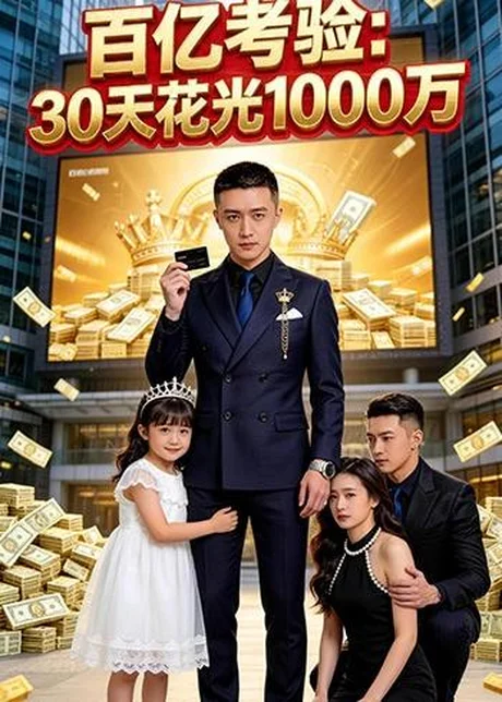 百亿考验：30天花光1000万（46集）Ai短剧下载