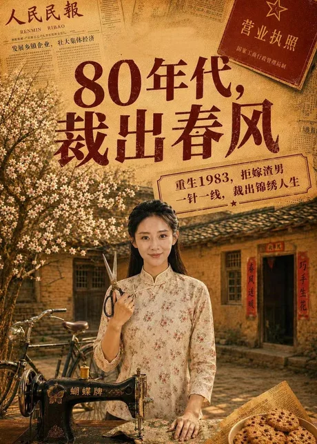 80年代，裁出春风（30集）Ai短剧