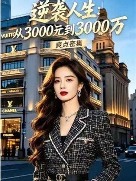 逆袭人生：从3000元到3000万（30集）Ai短剧