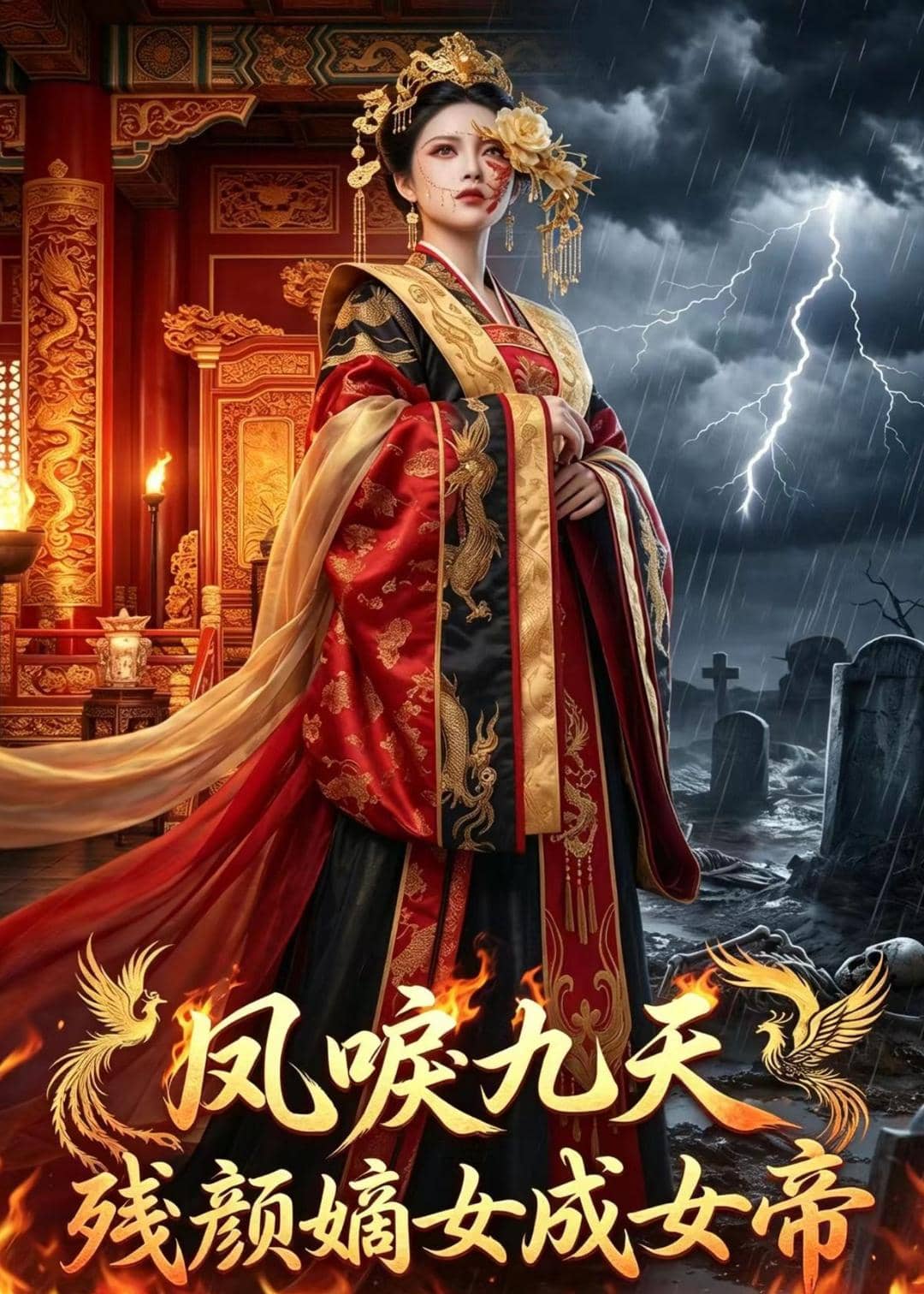 凤唳九天，残颜嫡女成女帝（71集）Ai短剧下载