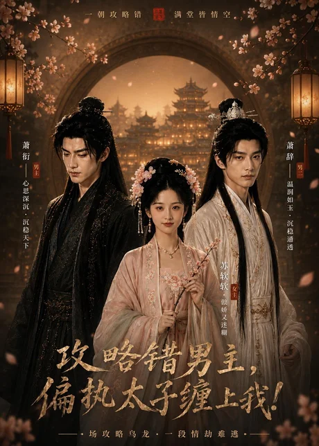 攻略错男主，偏执太子缠上我！（24集）