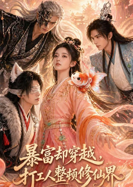 暴富却穿越，打工人整顿修仙界（60集）AI短剧 (2026)