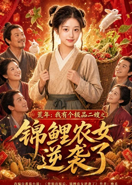 荒年：我有个极品二嫂之锦鲤农女逆袭了（100集）AI短剧 (2026)