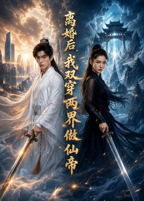离婚后，我双穿两界做仙帝（40集）AI短剧 (2026)
