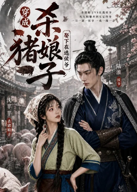 穿成杀猪娘子,救下在逃侯爷(60集)AI短剧 (2026) 穿成杀猪娘子,救下在逃侯爷(60集)AI短剧 (2026)