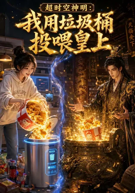 超时空神明我用垃圾桶投喂皇上（61集）AI短剧 (2026)
