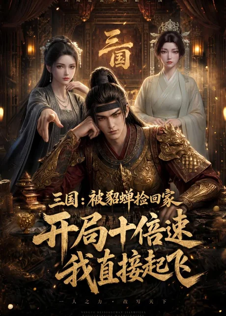 三国：被貂蝉捡回家，开局十倍速我直接起飞（72集）漫剧 (2026)