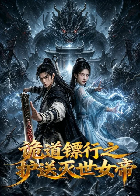 诡道镖行之护送灭世女帝（90集）AI短剧 (2026)