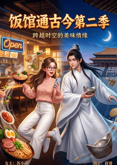 饭馆通古今第二季(60集)AI短剧 (2026) 饭馆通古今第二季(60集)AI短剧 (2026)