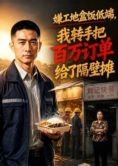 嫌工地盒饭低端?我转手把百万订单给隔壁摊(65集)AI短剧 (2026) 嫌工地盒饭低端?我转手把百万订单给隔壁摊(65集)AI短剧 (2026)