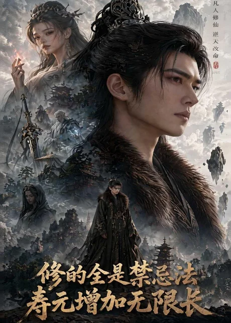 修的全是禁忌法,寿元增加无限长(105集)AI短剧 (2026) 修的全是禁忌法,寿元增加无限长(105集)AI短剧 (2026)