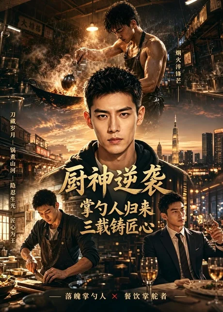 厨神逆袭:掌勺人归来,三载铸匠心(95集)AI短剧 (2026) 厨神逆袭:掌勺人归来,三载铸匠心(95集)AI短剧 (2026)