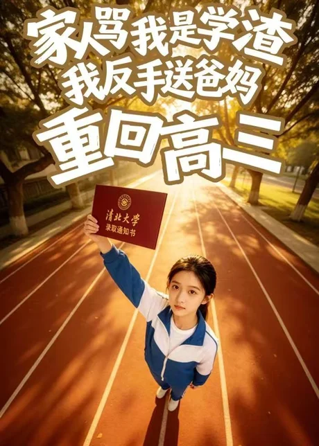 家人骂我是学渣,我反手送爸妈重回高三(45集)AI短剧 (2026) 家人骂我是学渣,我反手送爸妈重回高三(45集)AI短剧 (2026)
