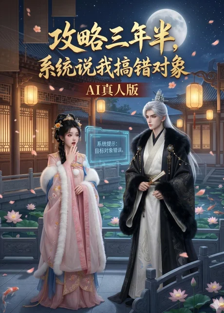 攻略三年半，系统说我搞错对象AI真人版（76集）AI短剧 (2026)