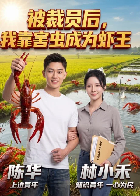 被裁员后,我靠害虫成为虾王(44集)AI短剧 (2026) 被裁员后,我靠害虫成为虾王(44集)AI短剧 (2026)