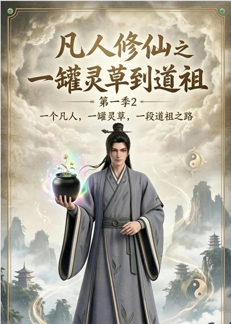 凡人修仙之一罐灵草到道祖第一季2（135集）AI短剧 (2026)