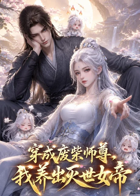 穿成废材师尊，我养出灭世女帝（49集）AI短剧 (2026)