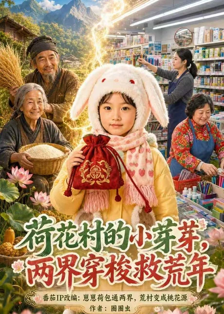 荷花村的小芽芽，两界穿梭救荒年（60集）AI短剧 (2026)