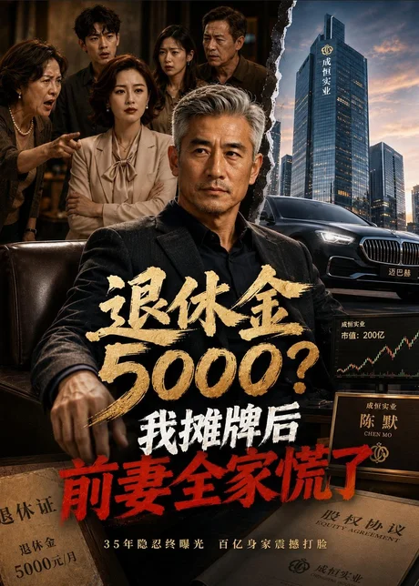 退休金5000?我摊牌后前妻全家慌了(53集)AI短剧 (2026) 退休金5000?我摊牌后前妻全家慌了(53集)AI短剧 (2026)
