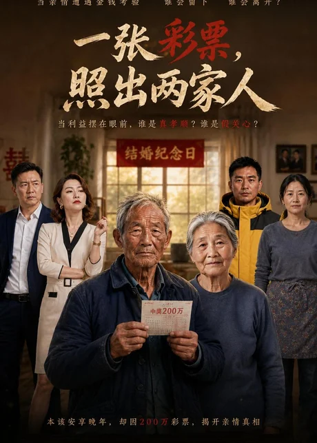 一张彩票,照出两家人(34集)AI短剧 (2026) 一张彩票,照出两家人(34集)AI短剧 (2026)