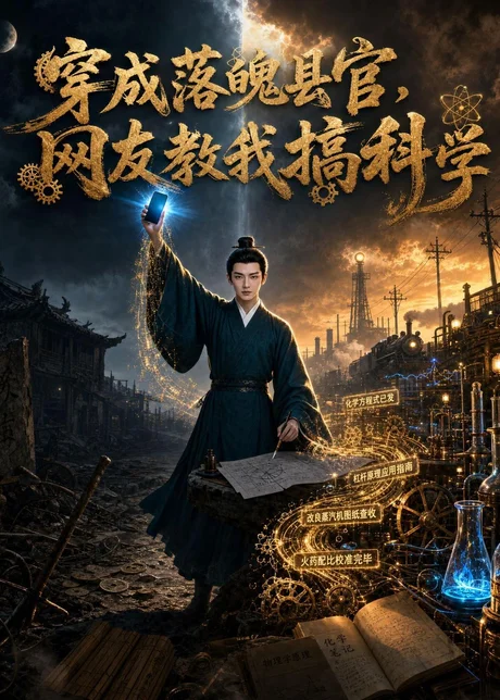 穿成落魄县官，网友教我搞科学（50集）AI短剧 (2026)