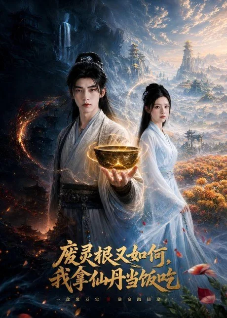 废灵根又如何，我拿仙丹当饭吃（90集）AI短剧 (2026)