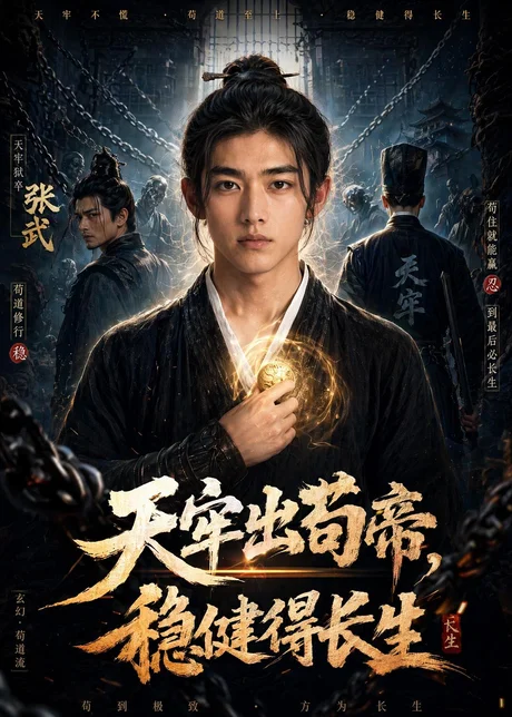 天牢出苟帝,稳健得长生(85集)AI短剧 (2026) 天牢出苟帝,稳健得长生(85集)AI短剧 (2026)