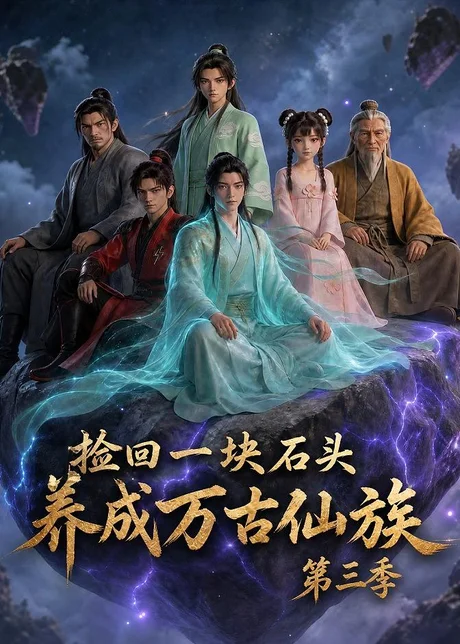 捡回一块石头,养成万古仙族第三季(80集)AI短剧 (2026) 捡回一块石头,养成万古仙族第三季(80集)AI短剧 (2026)