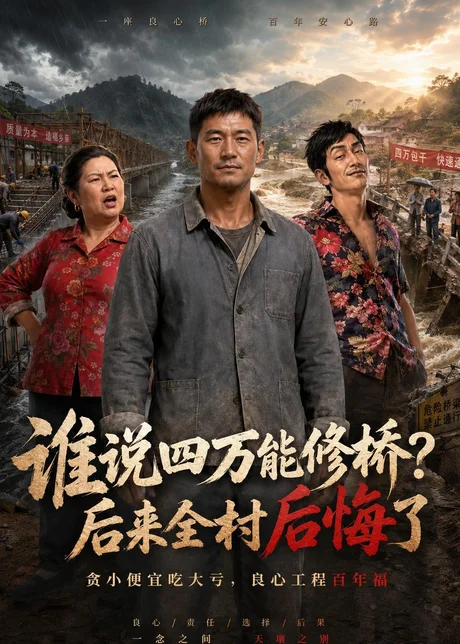 谁说四万能修桥？后来全村后悔了（30集）AI短剧 (2026)