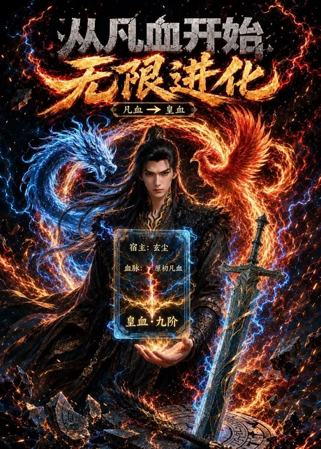 从凡血开始无限进化（55集）AI短剧 (2026)