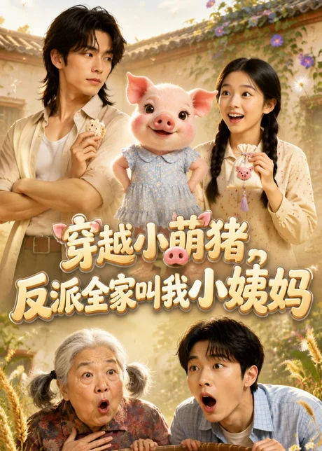 穿越小萌猪，反派全家叫我小姨妈！(61集)AI短剧 (2026)