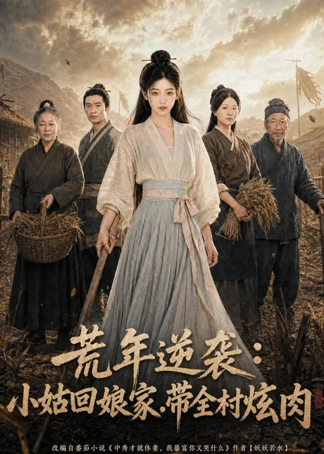 荒年逆袭：小姑回娘家，带全村炫肉（95集）AI短剧 (2026)