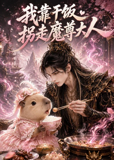 我靠干饭拐走魔尊大人（34集）AI短剧 (2026)
