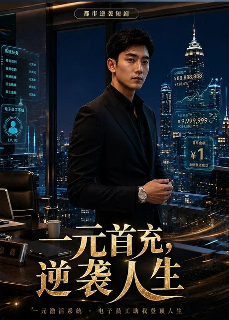 一元首充：逆袭人生（91集）AI短剧 (2026)