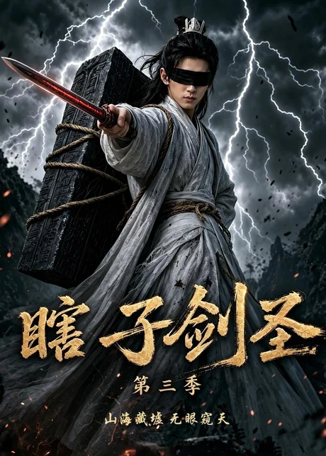 瞎子剑圣第三季，山海藏墟，无眼窥天(83集) AI短剧 (2026)