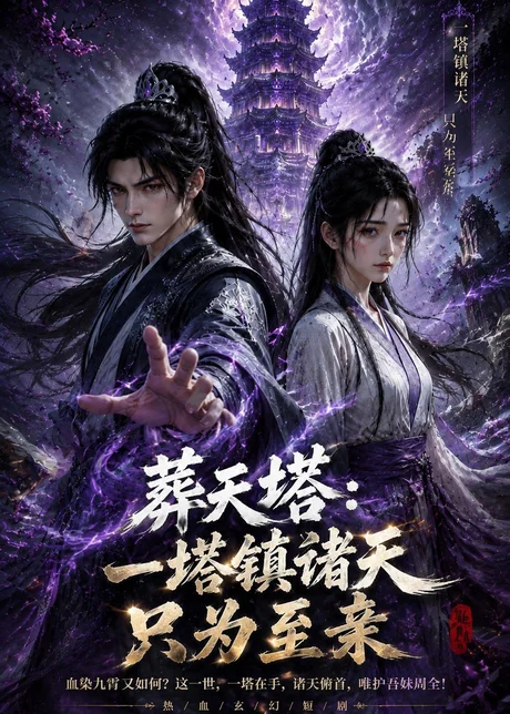 葬天塔：一塔镇诸天只为至亲（117集）AI短剧 (2026)