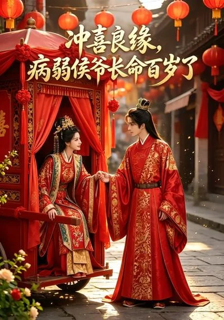 冲喜良缘，病弱侯爷长命百岁了（58集）AI短剧 (2026)