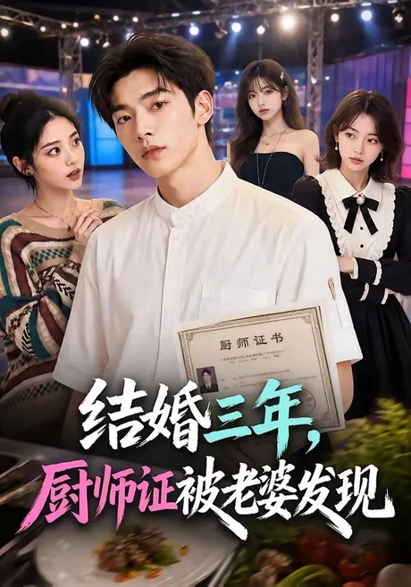 结婚三年，厨师证被老婆发现（86集）AI短剧 (2026)