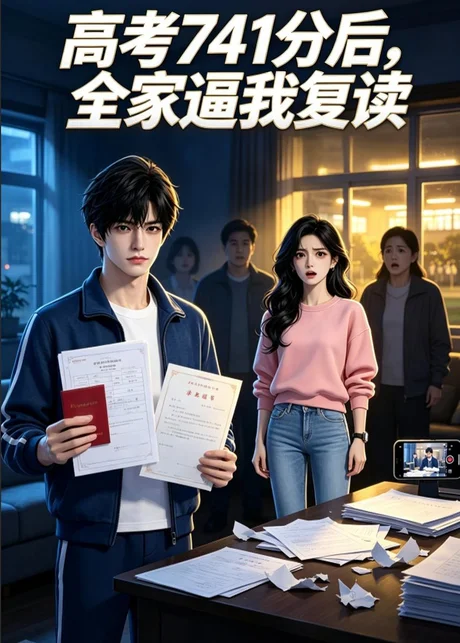 高考741分后，全家逼我复读（61集）AI短剧 (2026)