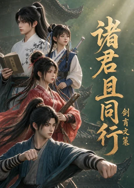 诸君且同行，剑育文策（74集）AI短剧 (2026)